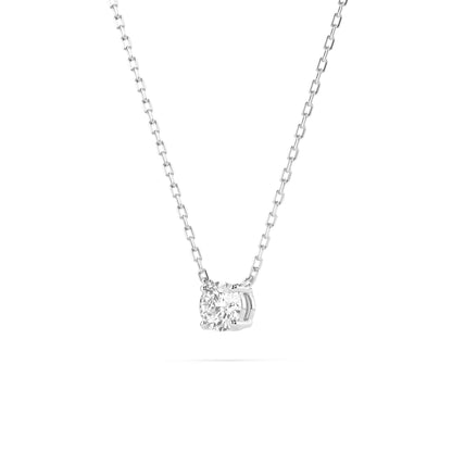 Solitaire Necklace (Round), 0.1 ct — 104-10040(3.0)
