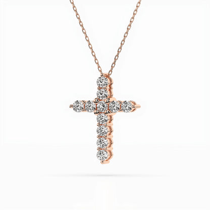 Minimalism Necklace (Round), 0.52 ct — 104-10039(2.3)