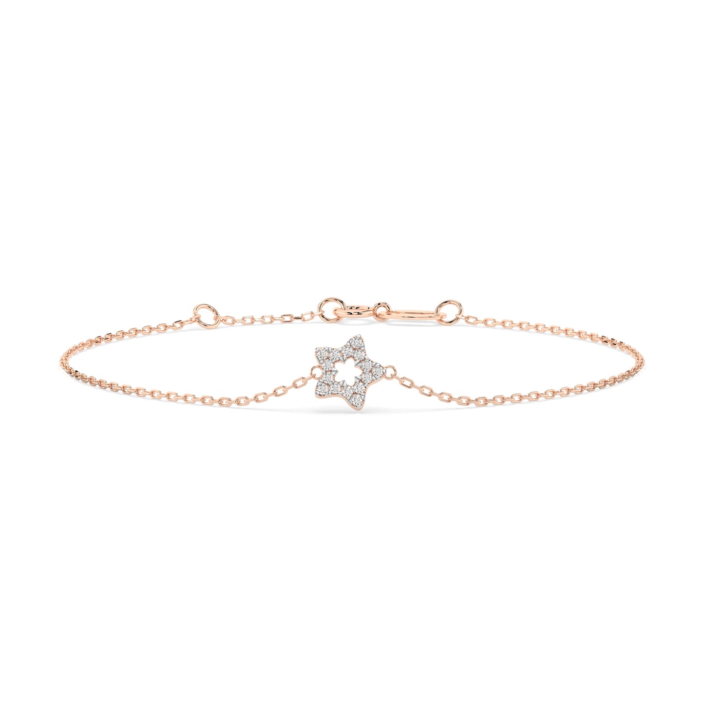 Minimalism Bracelet (Round), 0.08 ct — 105-10014