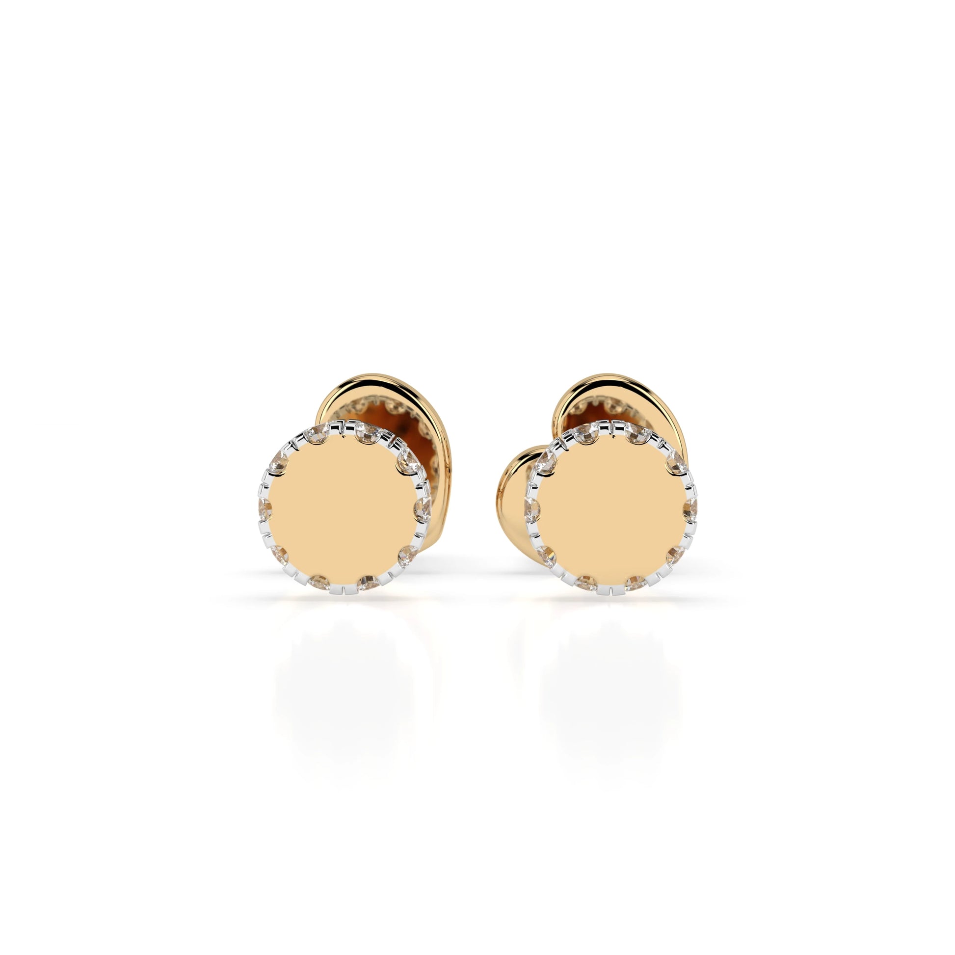 Minimalism Earring (Round), 0.1 ct — 102-10029