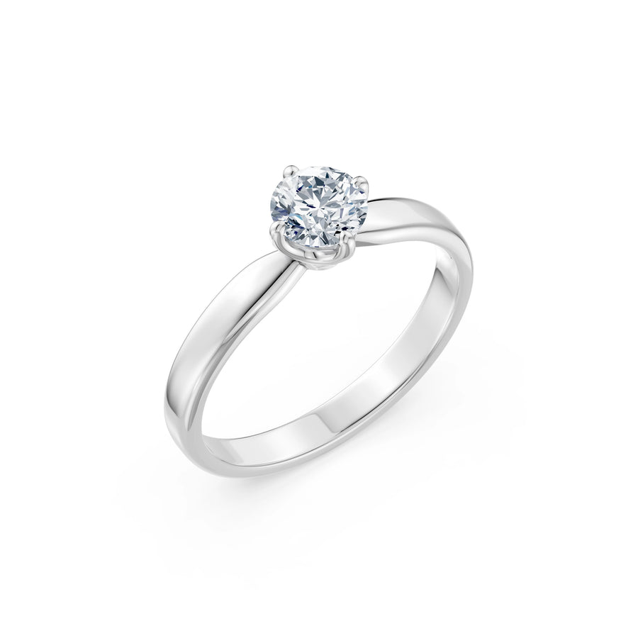 Solitaire Ring, 0.45 ct — 101-10041(4.8)