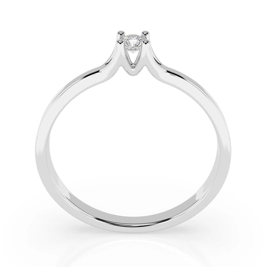 Solitaire Ring (Round), 0.06 ct — 101-10033(2.5)