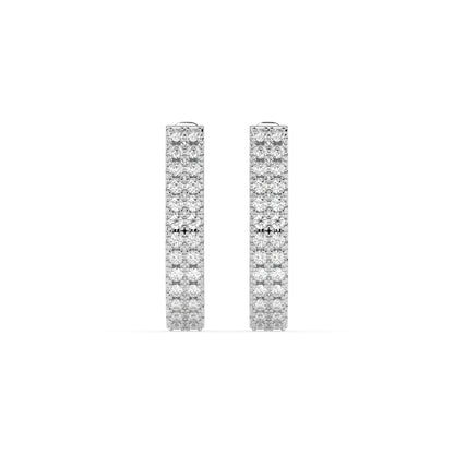 Eternity Earring (Round), 0.21 ct — 102-10300