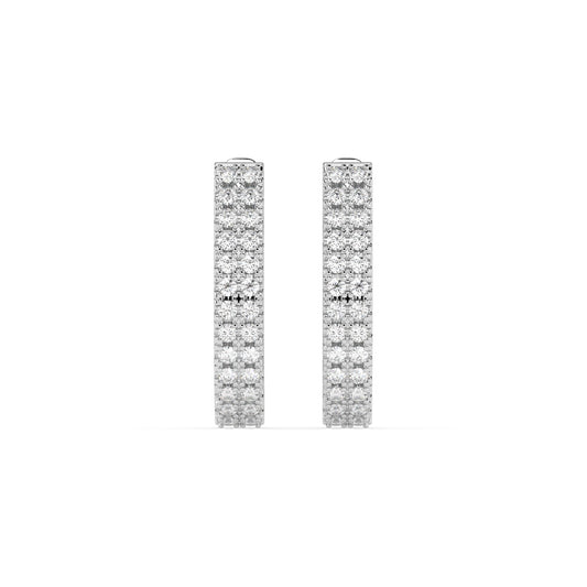 Eternity Earring (Round), 0.21 ct — 102-10300