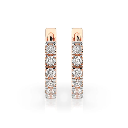 Eternity Earring (Round), 0.42 ct — 102-10109(2.0)