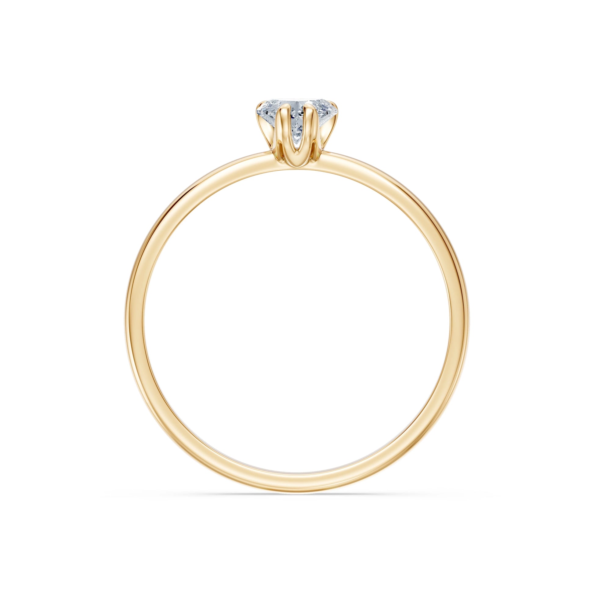 Solitaire Ring, 0.3 ct — 101-10194(0.30)HRT