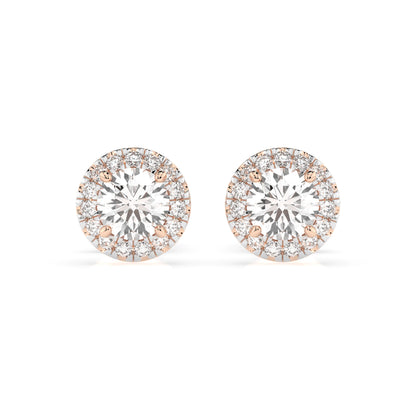 Solitaire Eternity Earring (Round), 0.4 ct — 102-10095(3.7)