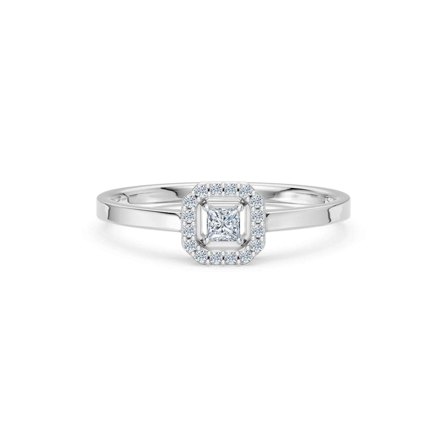 Solitaire Eternity Ring, 0.17 ct — 101-10115(3.0)PR