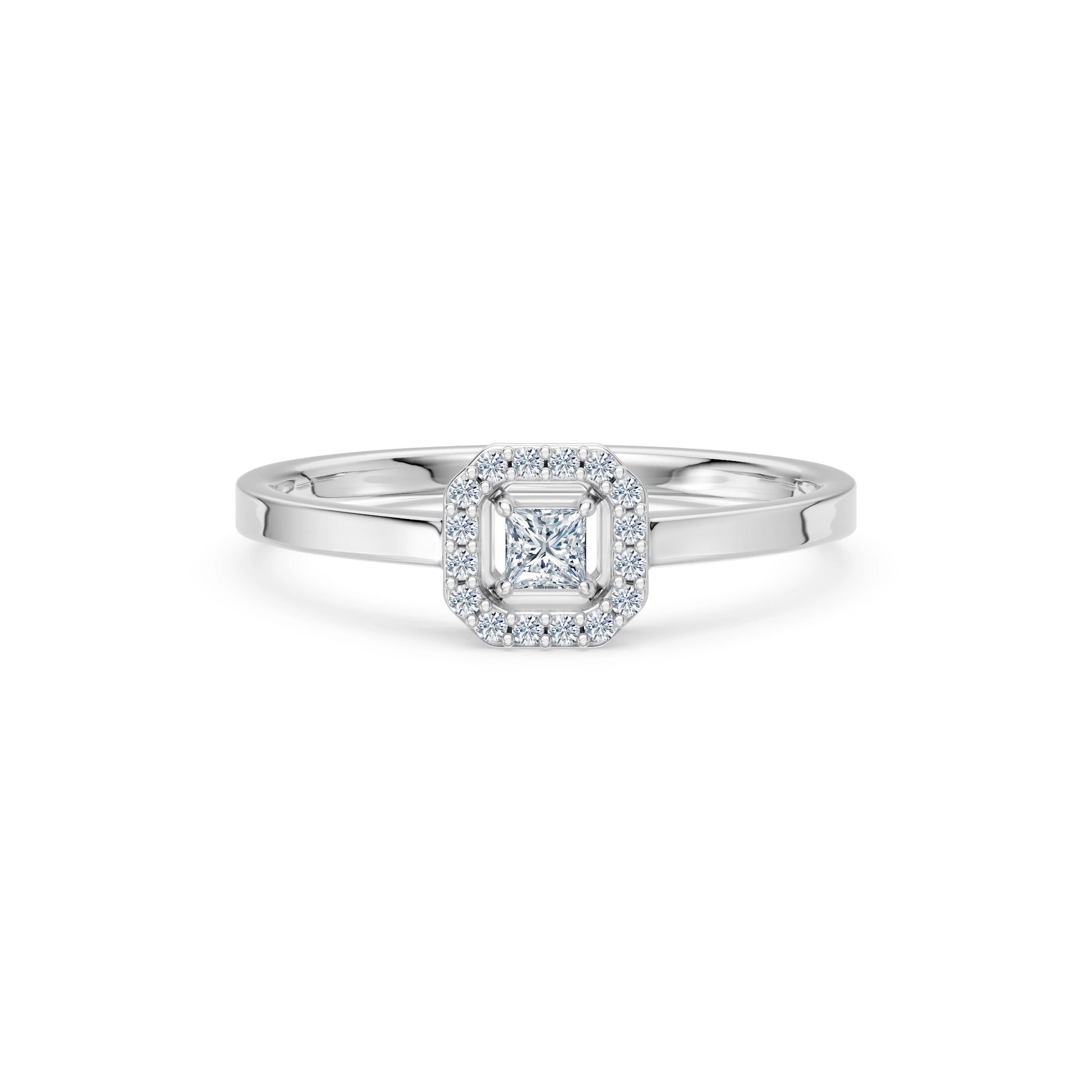Solitaire Eternity Ring, 0.17 ct — 101-10115(3.0)PR