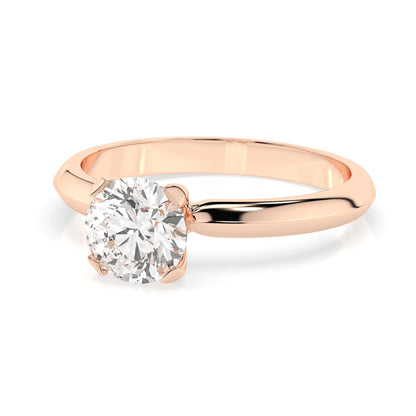 Solitaire Ring (Round), 1.0 ct — 101-10089(6.5)