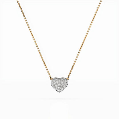 Illusion Necklace (Round), 0.09 ct — 104-10059