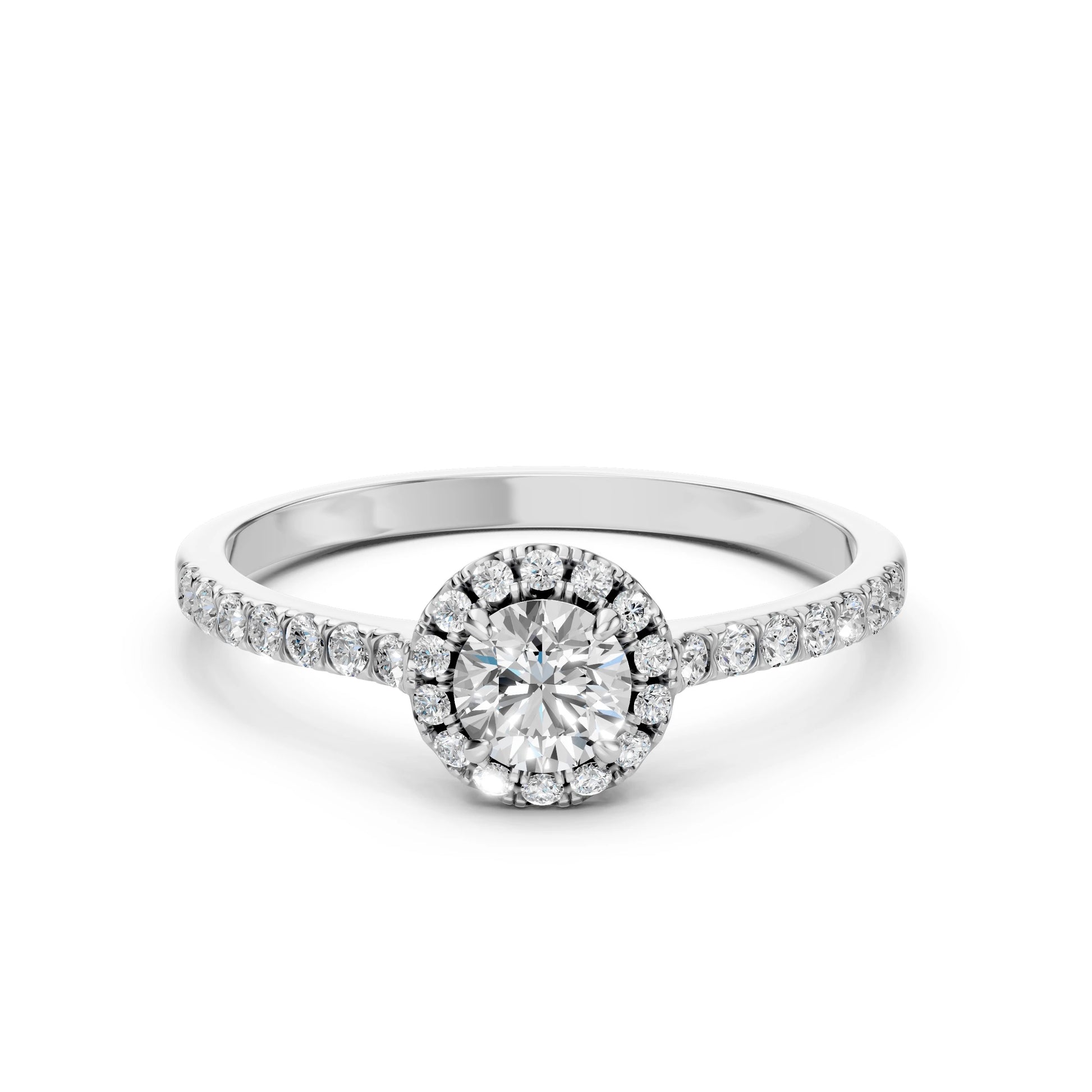 Solitaire Eternity Ring (Round), 0.5 ct — 101-10095(5.1)