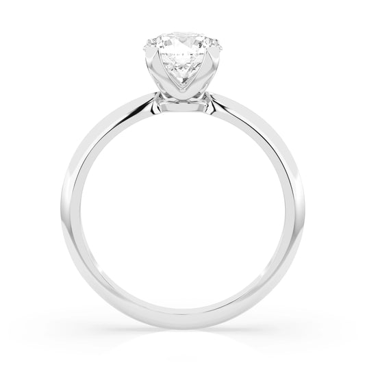 Solitaire Ring (Round), 0.7 ct — 101-10089(5.7)