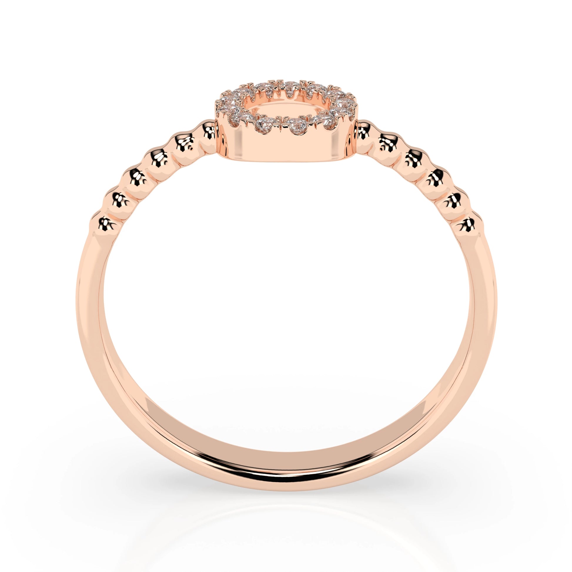 Minimalism Ring (Round), 0.08 ct — 101-10055
