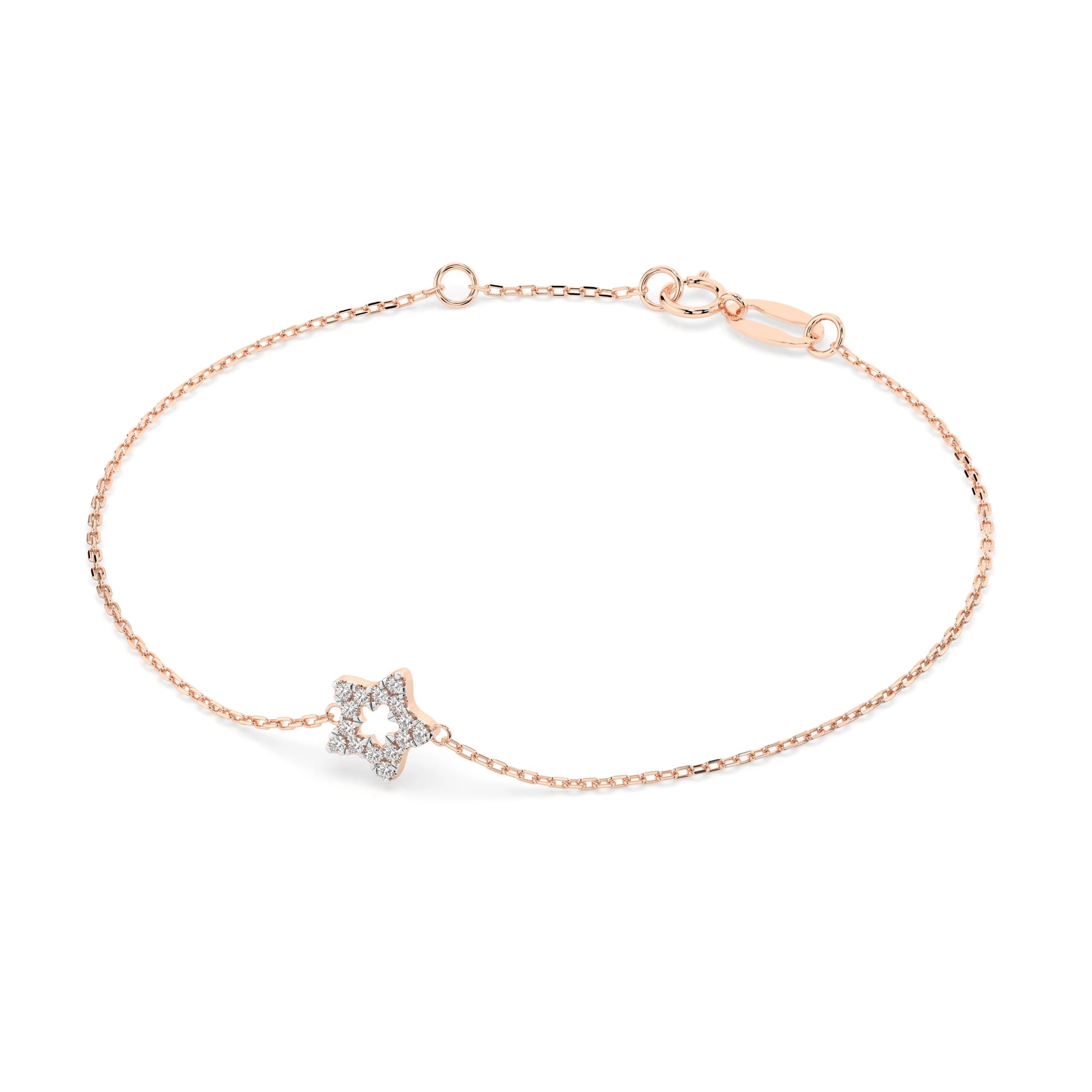 Minimalism Bracelet (Round), 0.08 ct — 105-10014