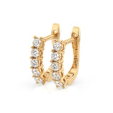 Eternity Earring (Round), 0.6 ct — 102-10098(2.5)