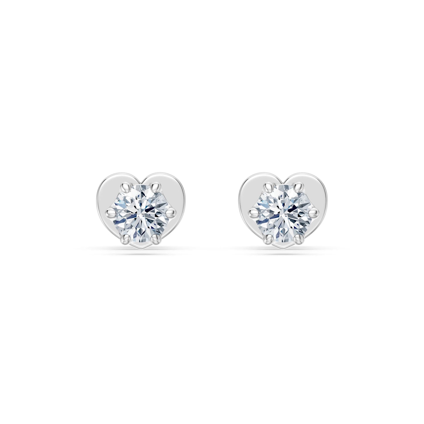 Solitaire Butterfly Earring, 0.2 ct — 102-10040/1(3.0)