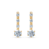 Solitaire Eternity Earring, 0.6 ct — 102-10144(4.2)