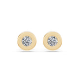 Solitaire Butterfly Earring, 0.4 ct — 102-10050(3.7)