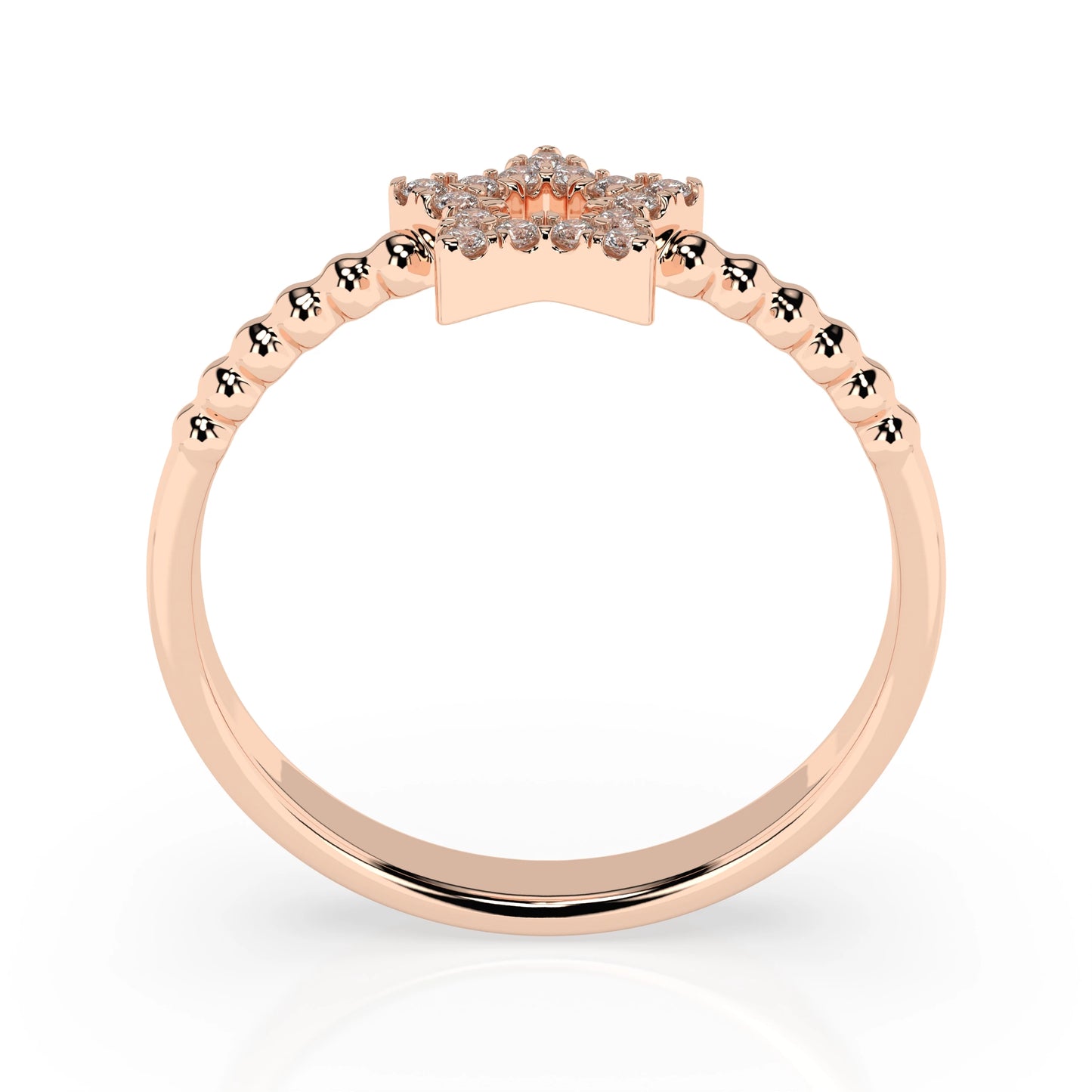 Minimalism Ring (Round), 0.09 ct — 101-10054