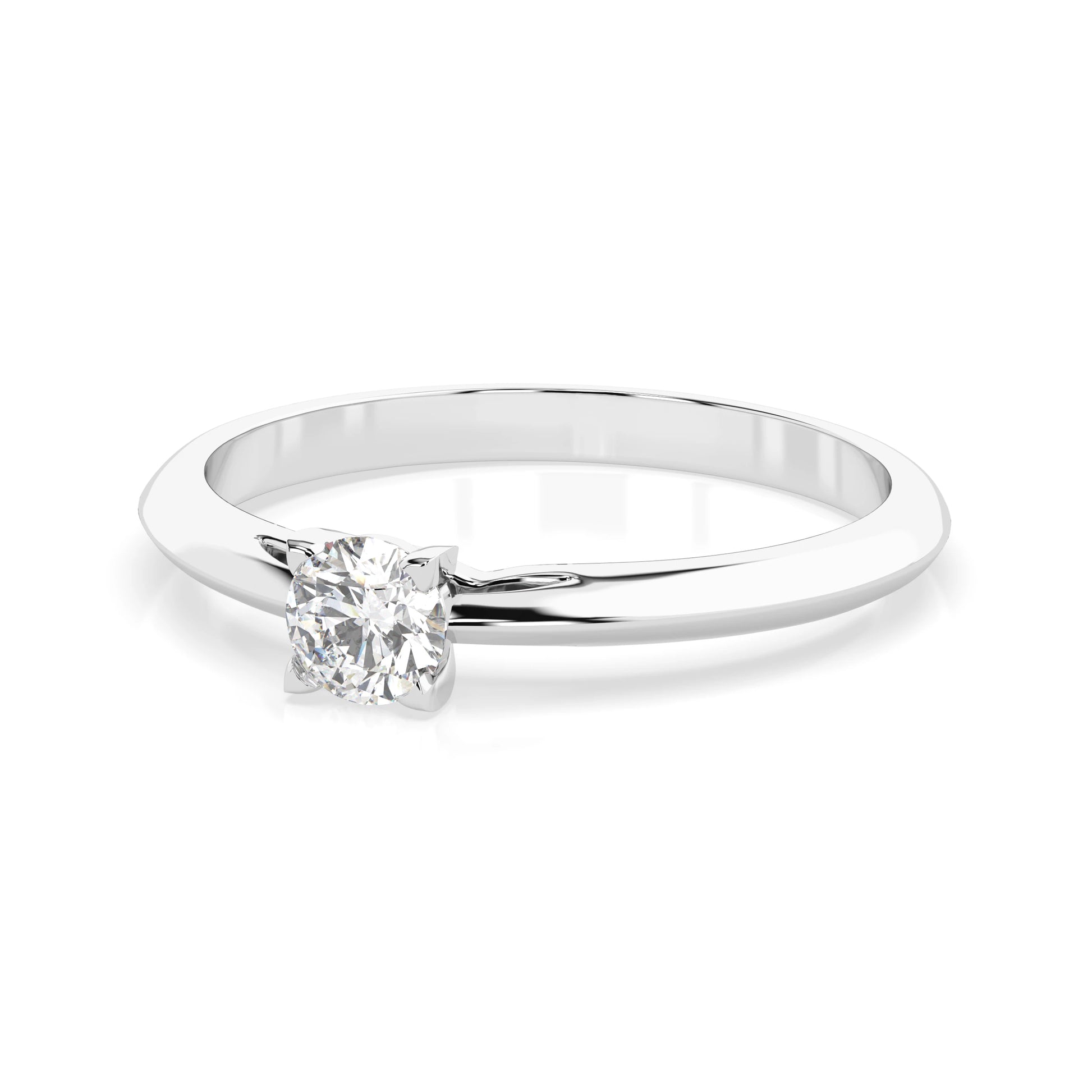 Solitaire Ring (Round), 0.3 ct — 101-10190(0.30)RN
