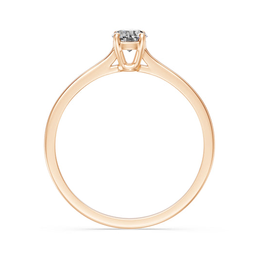 Solitaire Ring, 0.3 ct — 101-10103(4.2)