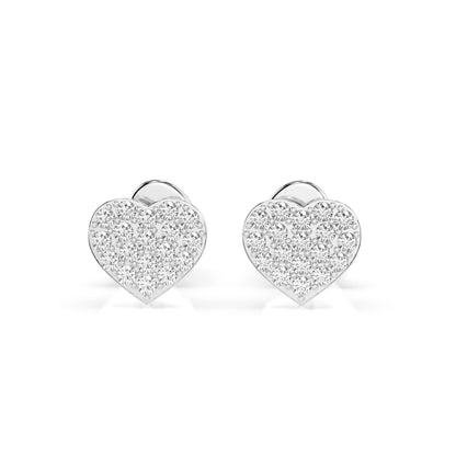 Illusion Earring (Round), 0.18 ct — 102-10097