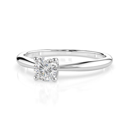 Solitaire Ring (Round), 0.3 ct — 101-10021(4.2)