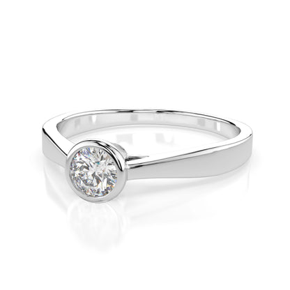 Solitaire Ring (Round), 0.3 ct — 101-10010(4.2)