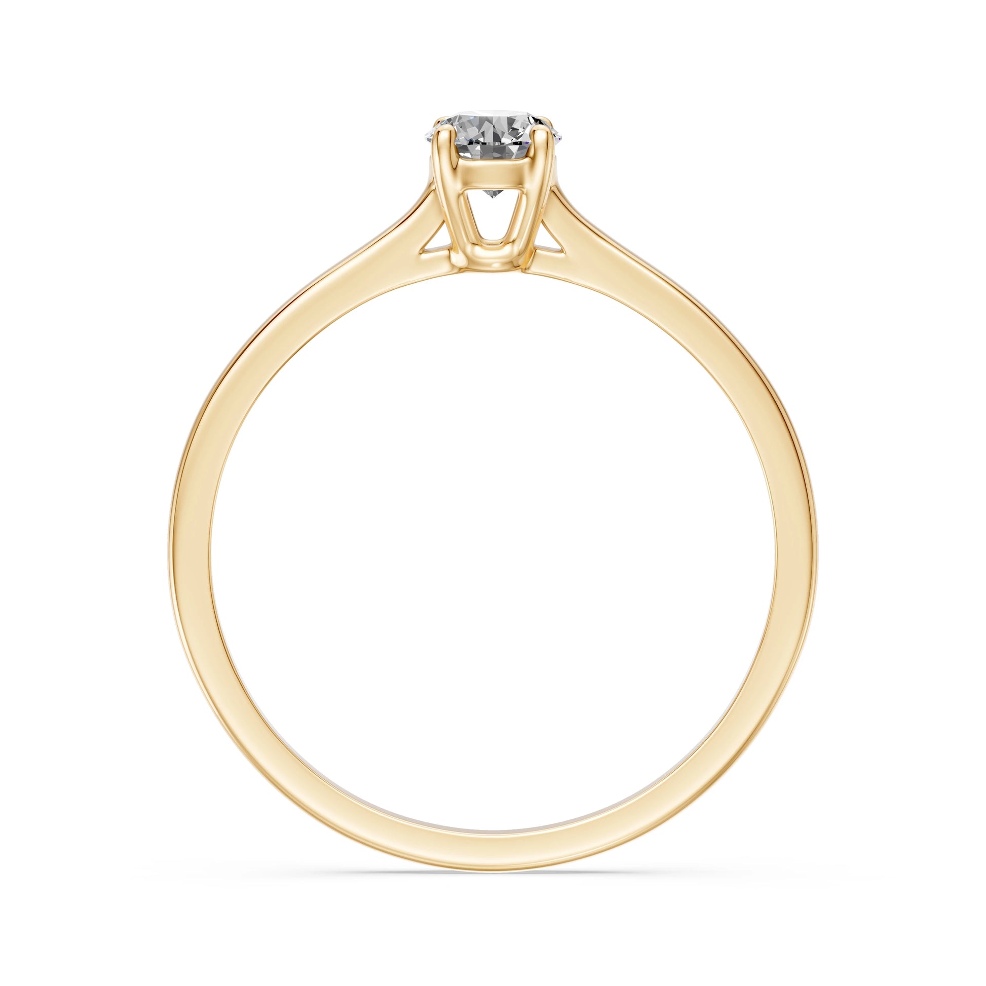 Solitaire Ring, 0.3 ct — 101-10103(4.2)