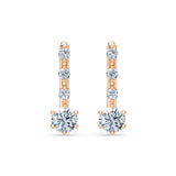 Solitaire Eternity Earring, 0.6 ct — 102-10144(4.2)