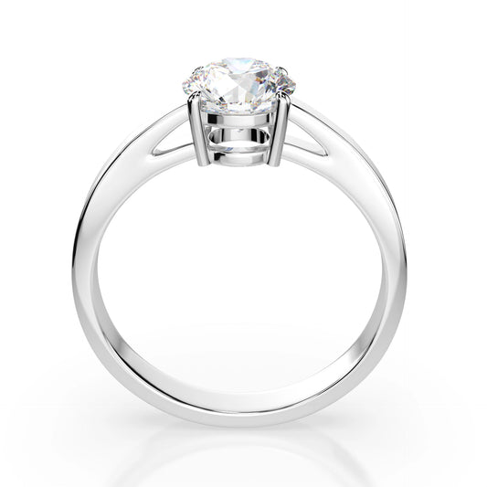 Solitaire Ring (Round), 0.7 ct — 101-10012/1(5.7)