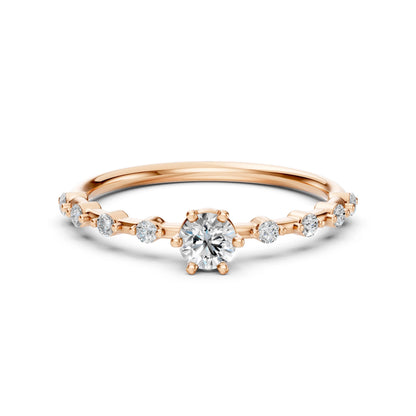 Solitaire Eternity Ring (Round), 0.3 ct — 101-10144(4.2)