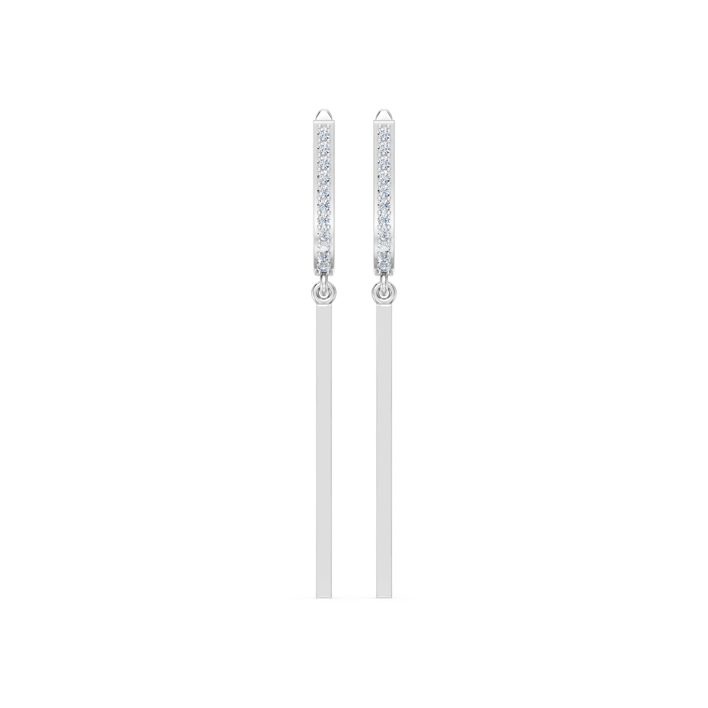 Minimalism Earring, 0.13 ct — 102-10129/3
