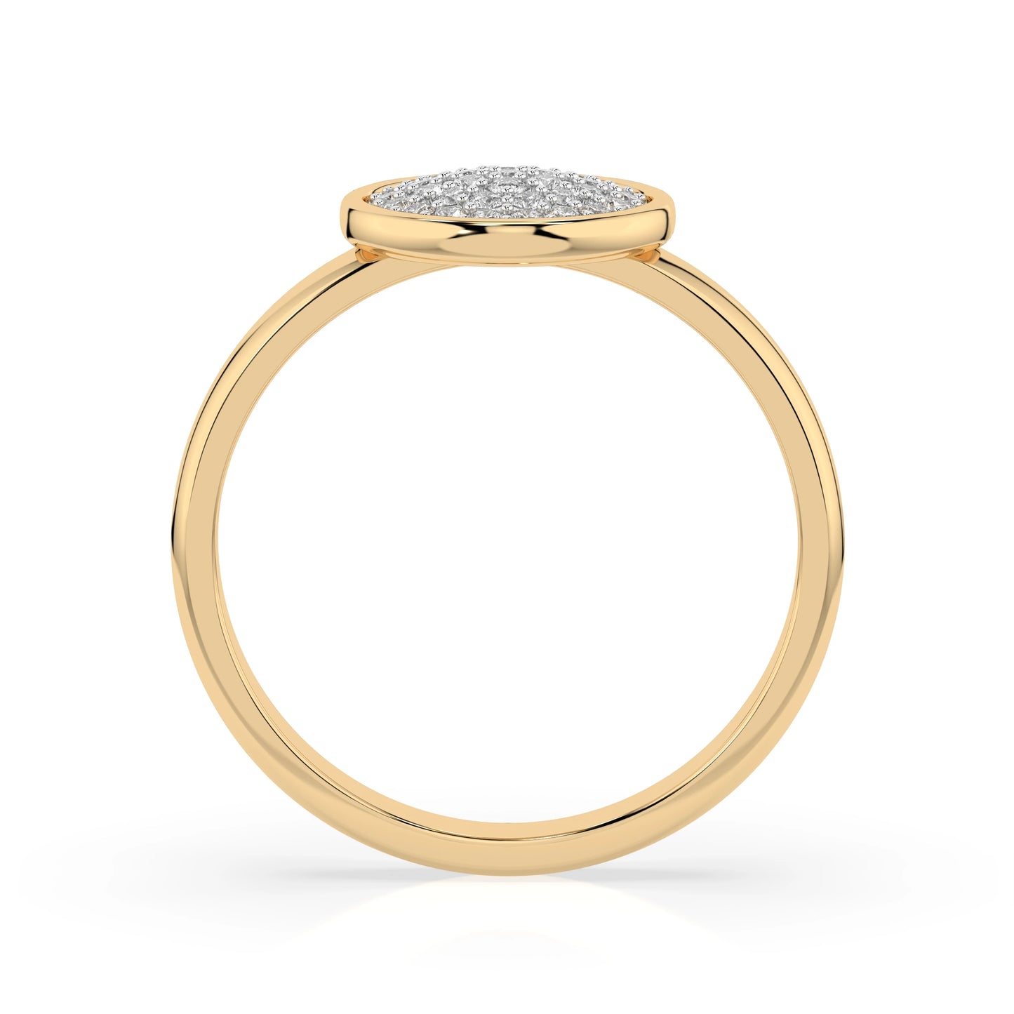 Illusion Ring (Round), 0.23 ct — 101-10068