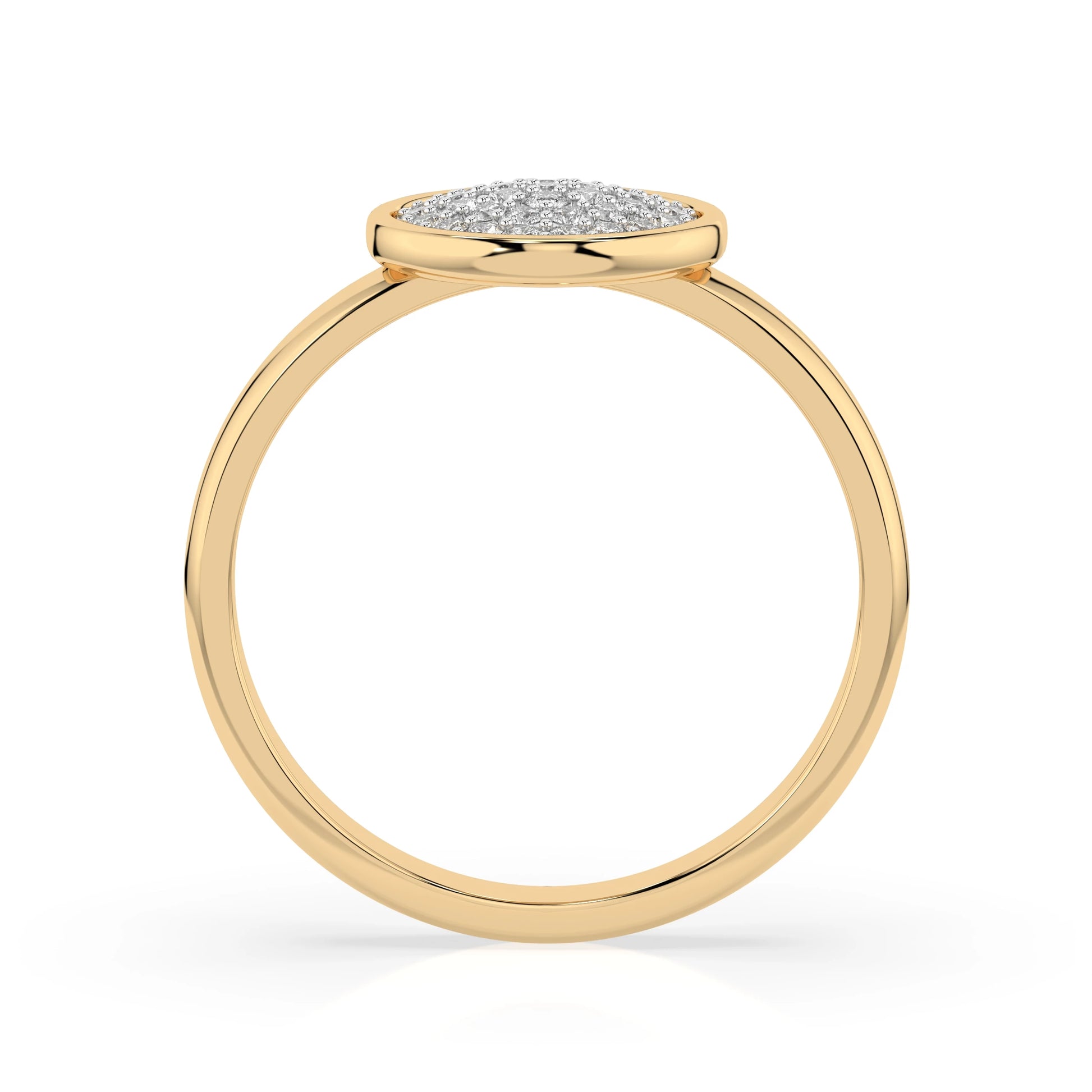 Illusion Ring (Round), 0.23 ct — 101-10068