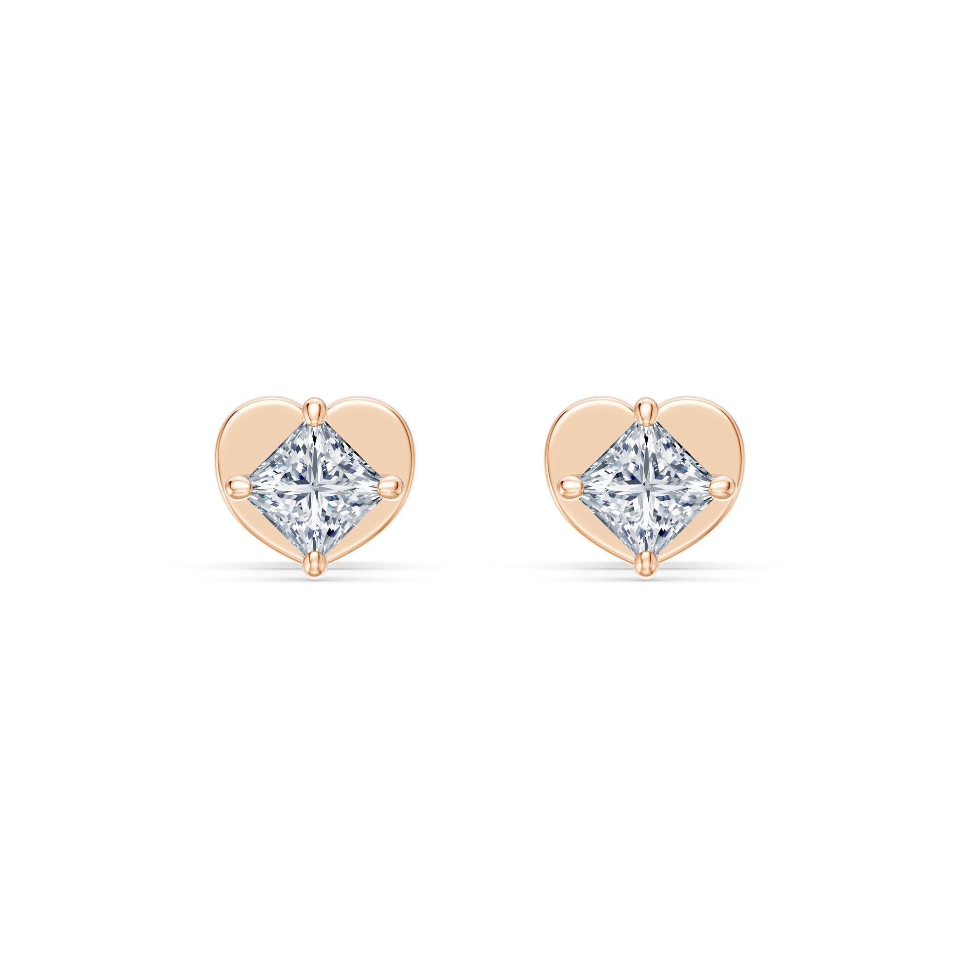 Solitaire Butterfly Earring, 0.34 ct — 102-10116(3.0)PR