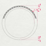 Eternity Ring (Round), 0.14 ct — 101-10076