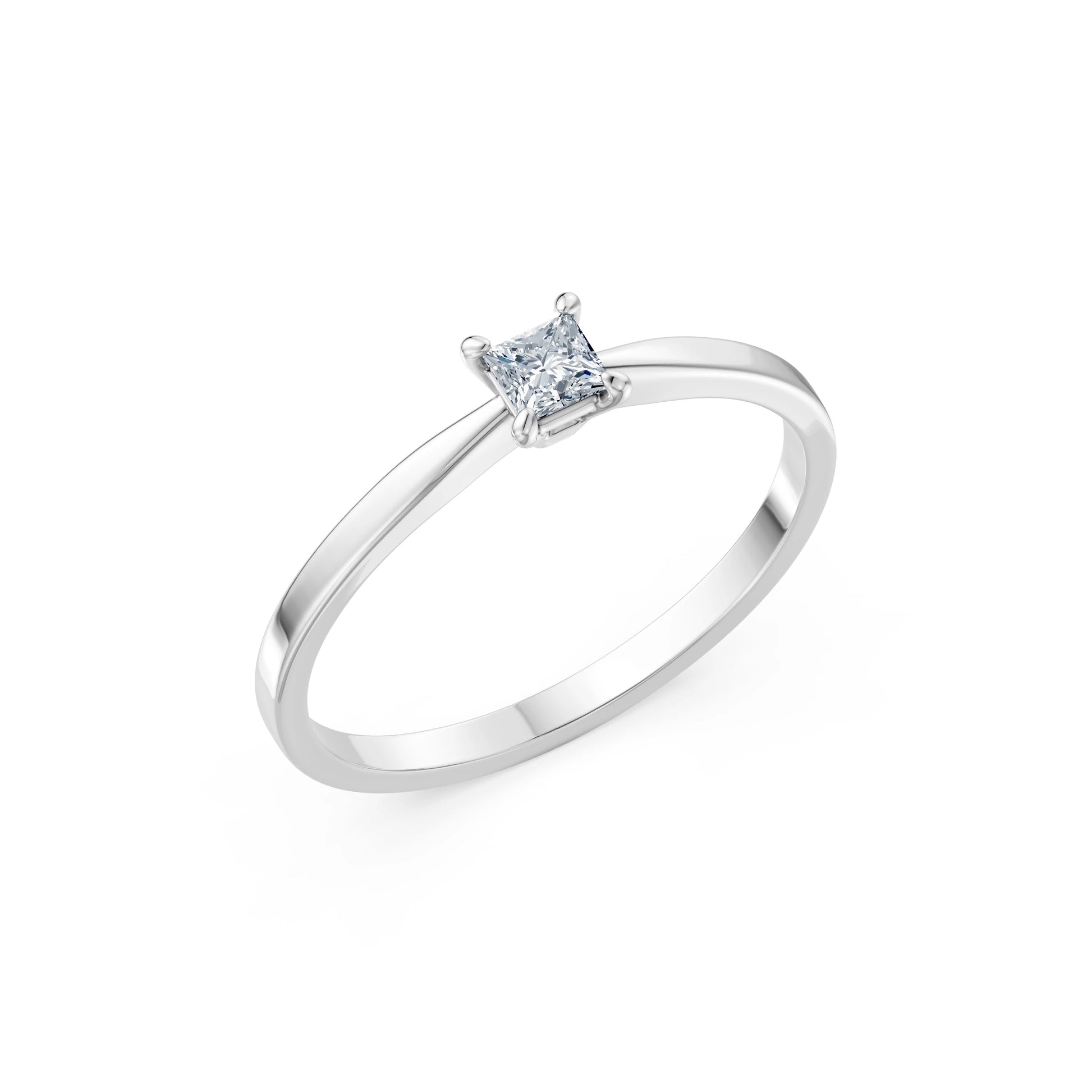 Solitaire Ring, 0.17 ct — 101-10116(3.0)PR