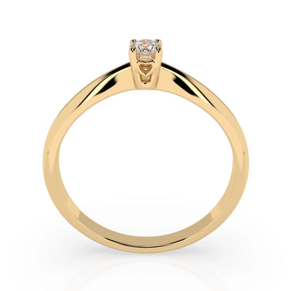 Solitaire Ring (Round), 0.06 ct — 101-10035(2.5)