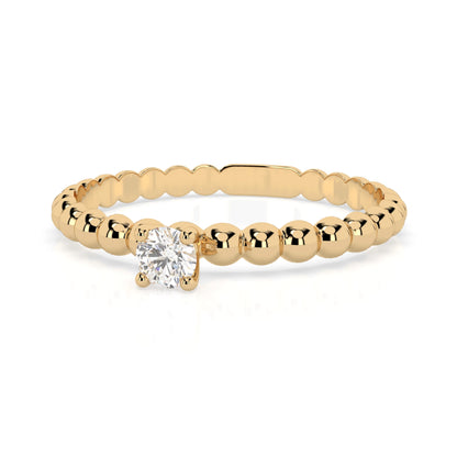 Solitaire Ring (Round), 0.06 ct — 101-10039(2.5)