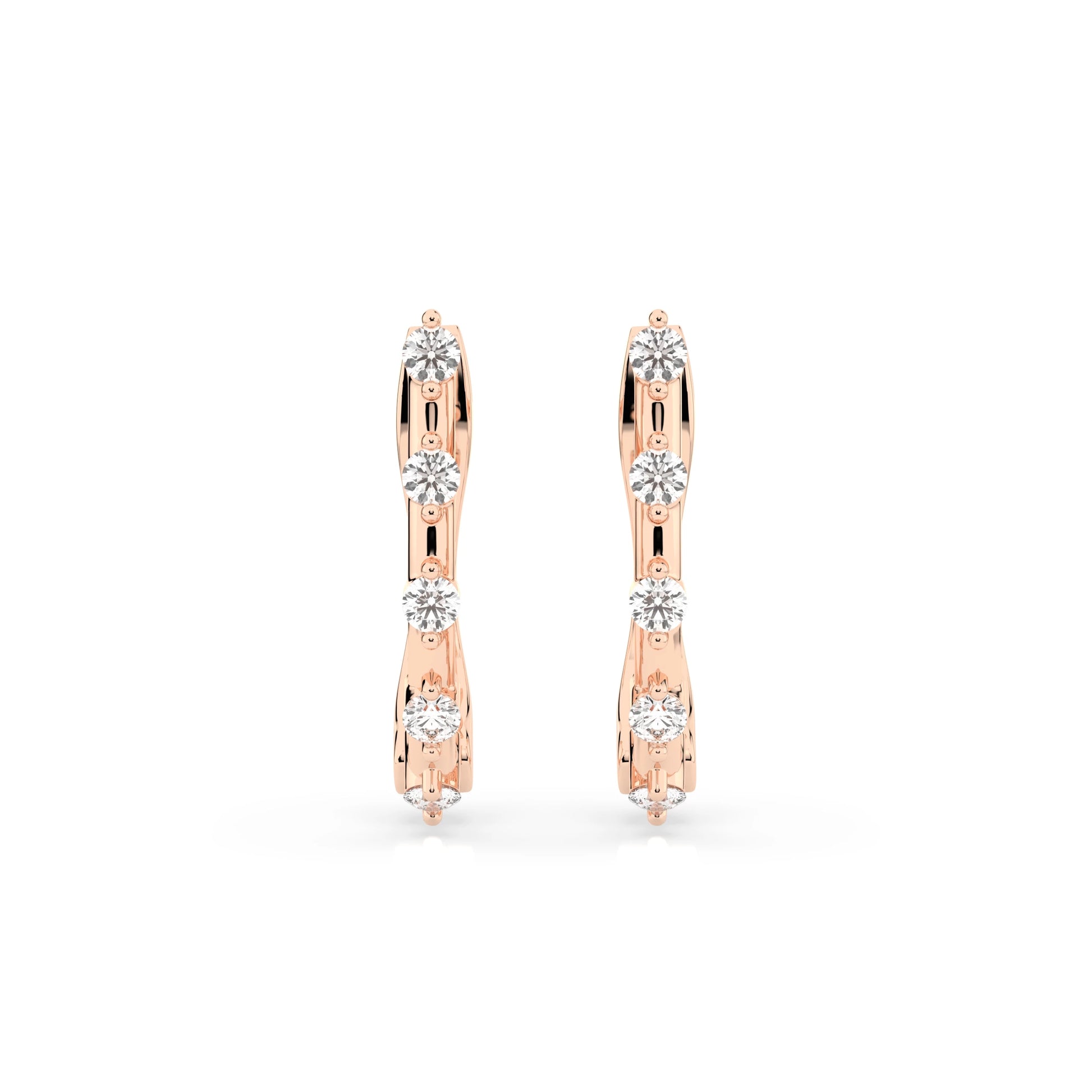Eternity Earring (Round), 0.2 ct — 102-10145