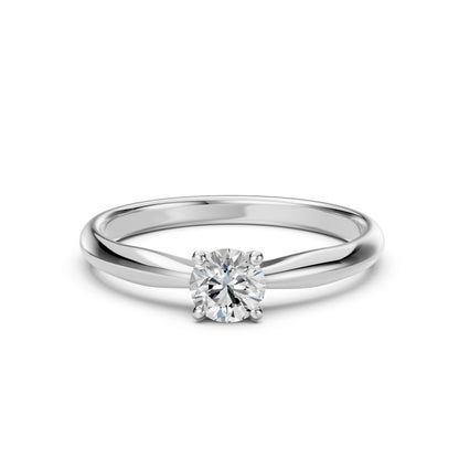 Solitaire Ring (Round), 0.5 ct — 101-10021(5.1)