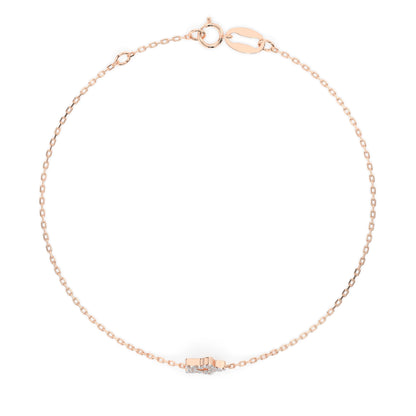 Minimalism Bracelet (Round), 0.08 ct — 105-10014