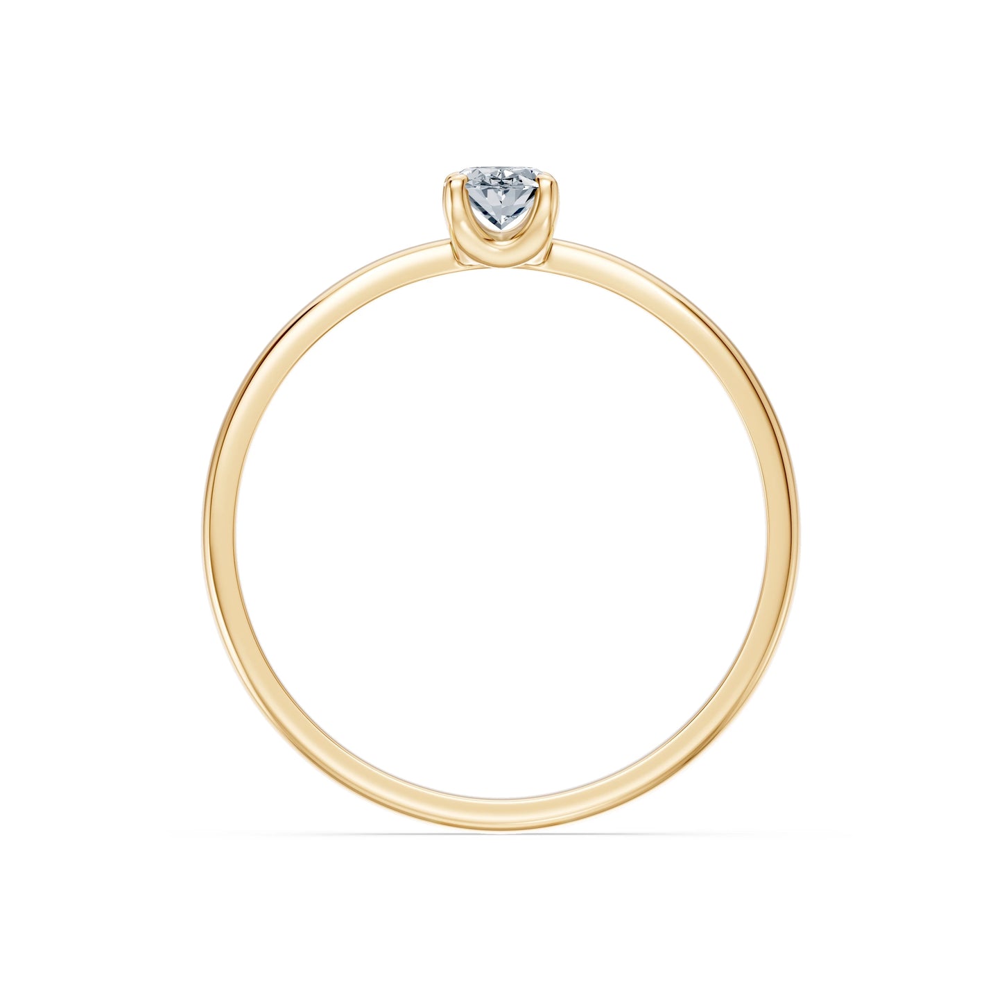 Solitaire Ring, 0.3 ct — 101-10194(0.30)OV