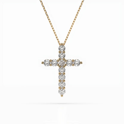 Minimalism Necklace (Round), 1.65 ct — 104-10039(3.4)