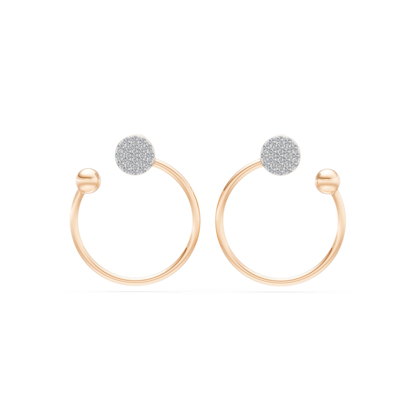 Minimalism Earring, 0.23 ct — 102-10081
