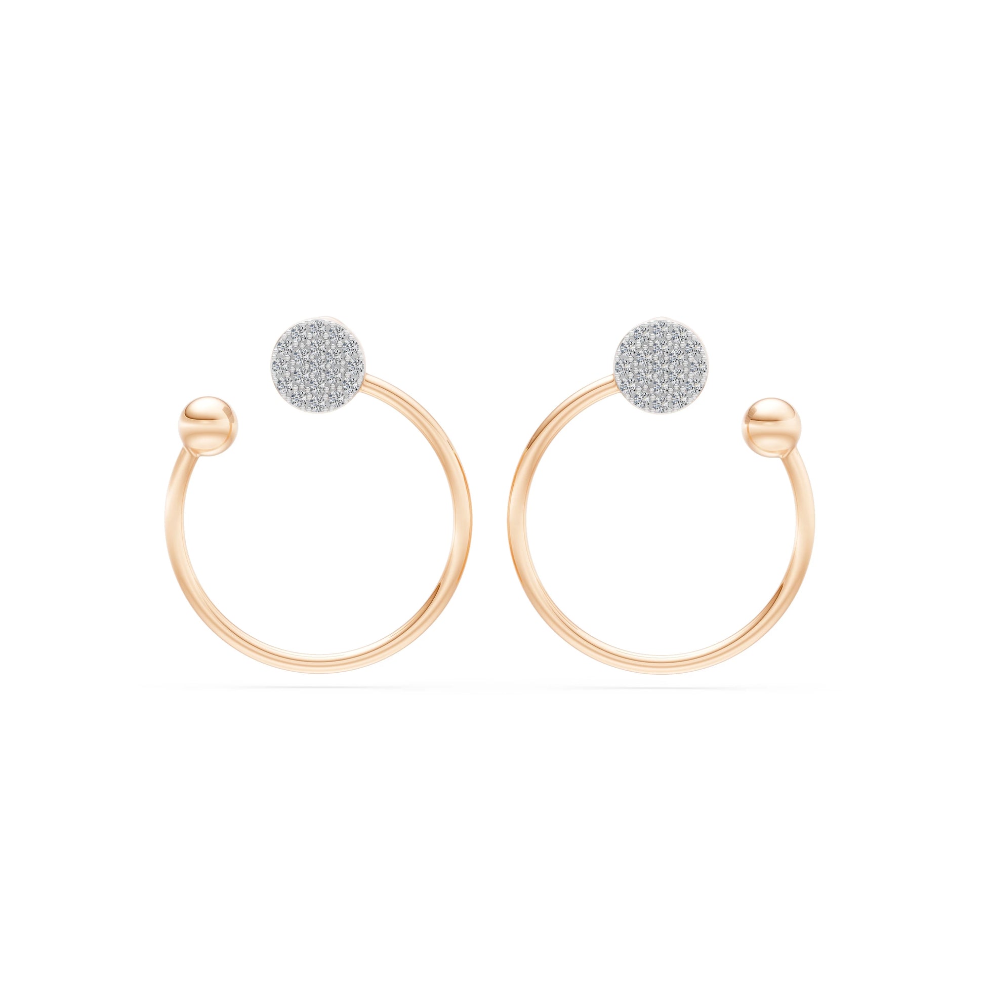 Minimalism Earring, 0.23 ct — 102-10081