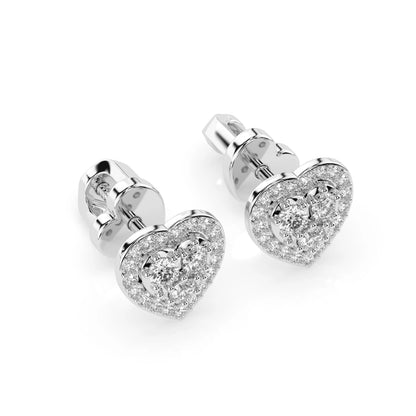 Illusion Earring (Round), 0.17 ct — 102-10096