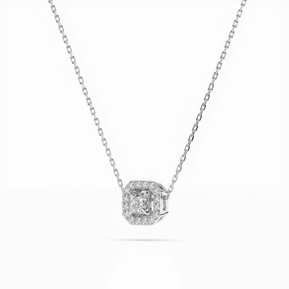 Solitaire Eternity Necklace (Princess), 0.17 ct — 104-10045(3.0)PR